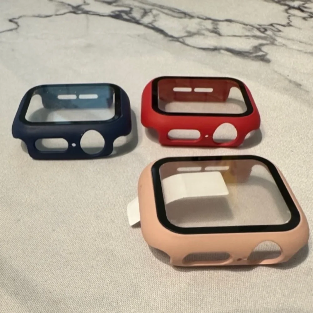 Matte Watch Case For Apple Watch 40mmScreen Protector